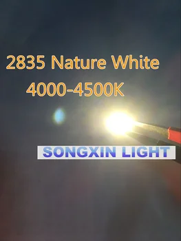 1000шт 2835 smd Бял/Натурален бял 0,2 W-60 ma 3.5*2.8*0.8 мм NW smd 2835 led диоди До 4000-4500