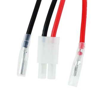 2 Комплект от части за радиоуправляемой машина: 1 комплект от 4 led лампи, 2 бели и 2 червени, с 3-канален пулт за управление лампа и 1 комплект 60A водоустойчива матово ESC