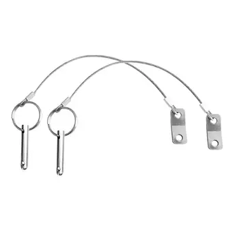 2 кръгли ключ за закрепване на въжето към зажимному штифту за Bimini