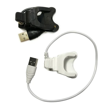 2-Пинов кабел за зареждане с клипс 9 мм, подходяща за детски умни часа за смарт гривни, USB интерфейс, аварийно резервно копие, Char P9JD