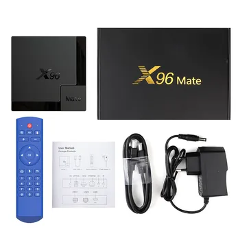 2023x96 Капитан Smart TV Box Allwinner H616 Android 10 2,4 и 5 грама Двойна WiFi BT5.0 100M media player Mini TV BOX S 4K телеприставка