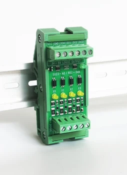 4-Канален модул за дискретно въвеждане на тип на приемника 15-24 В, Изолиран от оптрона + 3.3v/+ 5 В Логически изход за Arduino ESP32