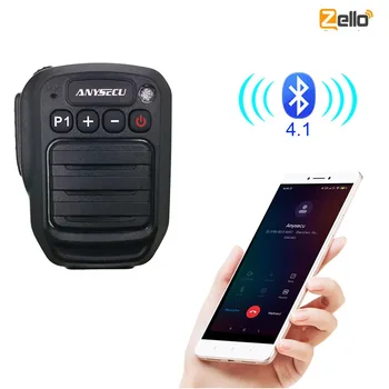 HB980 Bluetooth ПР микрофон с поддръжка на мобилен телефон Zello ПР с двуканална рацией Baofeng UV-5R UV-82