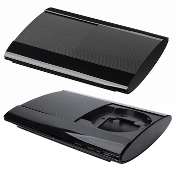 За PS3 Super Slim 4K 4000; комплектен корпус; калъф за игралната конзола; Нов калъф за предната конзола; черно с винтове