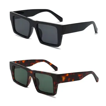 Квадратни Слънчеви Очила Y2K 2022, Модни Слънчеви Очила В Цветни Рамки За Жени и Мъже, Ретро Нюанси За Улична Стрелба, Очила с UV400