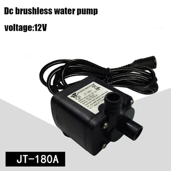 Модел JT-180A DC 6V 12V USB Ултра тих миниатюрен потопяема помпа за подаване на вода в резервоара, аквариум, фонтан и изкуствено езеро, помпа, Маркуч езерце с рибки