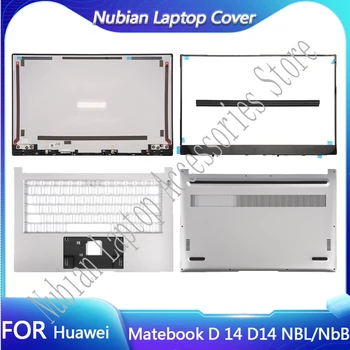 Нов Горен калъф Huawei Matebook D 14 D14 Серия NBL/NbB Nbl-WAQ9R NbB-WAH9 LCD делото Предната Рамка, Поставка за Ръце Отдолу калъф