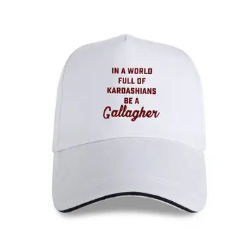 нова бейзболна шапка В свят, пълен с Geri, бейзболна шапка Be A Gallagher 90-те години, дамски модни жълт памучен шапка camiseta със слоган tumblr
