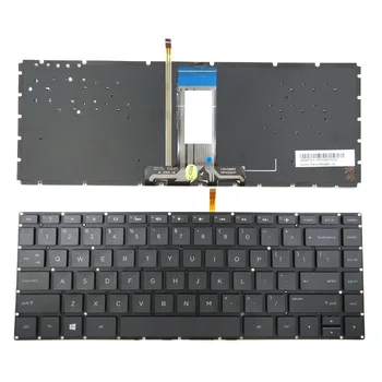 Новата клавиатура за лаптоп HP Pavilion X360 14-BA 14-BA010CA 14-BA011DX 14-BA013DX 14-BA018CA 14-BA057CL 14-BA114DX с подсветка САЩ