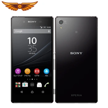 Оригинален Sony Z3 + E6553 Z3 Plus Восьмиядерный 5,2 Инча, 3 GB оперативна памет И 32 GB ROM 20,7 MP Камера с една СИМ карта на GSM-Android Мобилен телефон Отключени