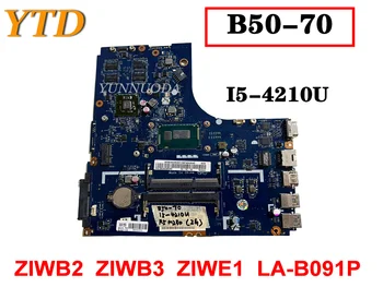 Оригиналът е за LenovoLenovo В50-70 N50-70 В50-80 дънна Платка на лаптоп I5-4210U R5 M230 3GB ZIWB2 ZIWB3 ZIWE1 LA-B091P тестван добре fr