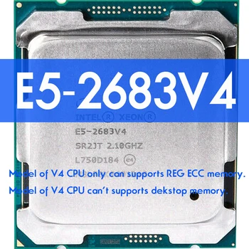 Процесор Intel Xeon E5 2683 V4 SR2JT 2.1ghz с 16 ядра 40M LGA2011-3 E5 2683V4 Cpu HUANANZHI X99 F8 DDR4 D4 дънната Платка