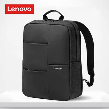 Раница за лаптоп Lenovo Xiaoxin B42 за бизнес пътувания, водоустойчива чанта за съхранение на компютъра, студентски черни раници, устойчиви на замърсяване