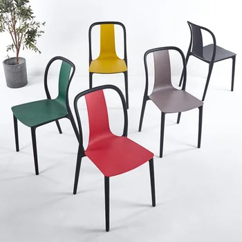 Скандинавските Прости Трапезни столове Home Lounge Акцент за парти Трапезни столове за всекидневна Салонные шезлонги, Градинска Мебел QF50DC