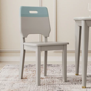 Трапезни Столове за Спалня И Офис Nordic Wooden Релакс С Обалденным Дизайн, Трапезни Столове За Тоалетка Маса, Модерни Мебели За Двор Sedie Pranzo