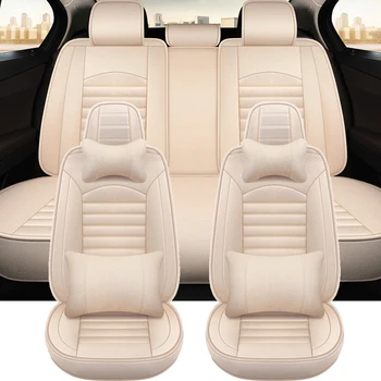 Универсален бельо automobile калъф за столче за кола, пълен комплект за MG Mulan Audi A6 4F Tiguan Chevrolet Cruze, автоаксесоари, интериор