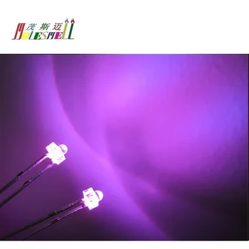 50 бр./100 бр./200 бр./500 бр./1000 бр. 1,8 мм розова led лампа с прозрачна светлина, светодиоди-диоди