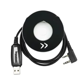 Baofeng USB Кабел за програмиране на cd-диск с драйвери За UV-5RE UV-5R Pofung UV 5R uv5r 888S UV-82 UV-10R Двустранно Радиостанция