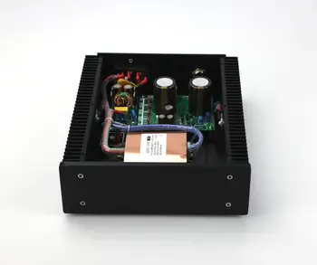 DIYERZONE Висококачествен нисък шум R-образен трансформатор за постоянен ток, линеен източник на захранване DC5V 6.5 A L9-23