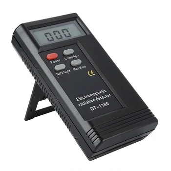 DT-1180 Ръчен преносим цифров Детектор на Електромагнитни лъчения, измерване на ЕЛЕКТРОМАГНИТНИ мобилен телефон, радиация, Дозиметър, монитор, тестер