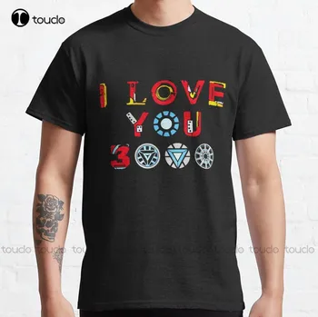I Love You 3000 V3 Класическа Тениска Дамски Тениски Свободно Намаляване На Поръчка Aldult Тийнейджърката Тениска Унисекс С дигитален Печат Xs-5Xl Classic