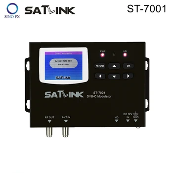 Satlink ST-7001 DVB-C модулатор 1 маршрут HD 1080P MPEG2 заменен ST6305