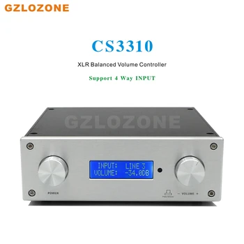 ZEROZONE Remote XLR Balance предусилвател CS3310 Балансиран регулатор на силата на звука