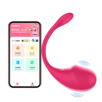 Безжичен G Spot Вибратор Вибратор за Жените Bluetooth ПРИЛОЖЕНИЕТО за Дистанционно Управление на Облекло Вибрираща Яйце Клитора Дамски Бикини Секс Играчки за Възрастни