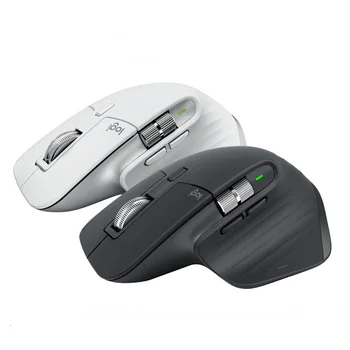Безжична мишка Logitech MX Master 3S 8000 dpi, скрол Колело с автоматично превключване, безжична мишка Bluetooth, Офис на мишката