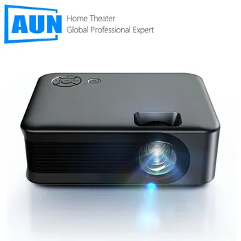 Мини проектор AUN 4K A30 Smart TV за домашно кино, Преносими проектори в прожектор LED 3D Movie през пристанището на HD USB Основна версия