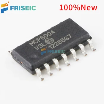 На чип за MCP6004T-I/SL SOP14, интегрална схема, електронен компонент, 100% нова