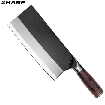 Напълно Властен нож ръчна изработка, чук, изкован Нож от висок Клас с Кухненски Секира за нарязване на месо, ребра, нож за домакинството инструменти