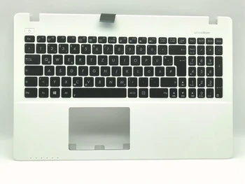Нов Оригинален DE/GR/Немски Tastatur за Asus F552C F552CL F552E F552EA F552EP Калъф за клавиатура с Бяла стойка за ръце