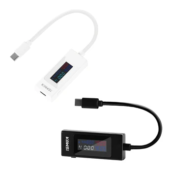 Портативен Измерител на ток Type-C, измерване на ток 4-30 В 0-6,5 А, USB електромера, Директен доставка