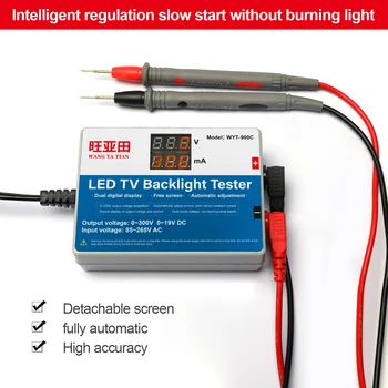 Тестер подсветка led лампа за телевизор, Многоцелеви тестов инструмент за led ленти и мъниста, измервателни уреди за тестер подсветка led лампи